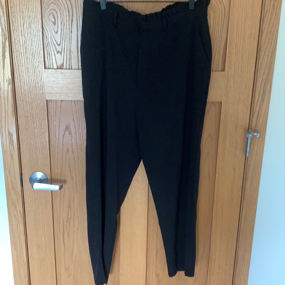 Ophelia Roe Black Dress Pants Size XL